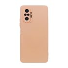 Чехол Original Soft Touch Case for Xiaomi Redmi Note 10 Pro/Note 10 Pro Max Pink with Camera Lens