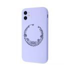 Чохол Wave Minimal Art Case для Apple iPhone 11 with MagSafe Light Purple/Lotus