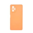 Чохол Original Soft Touch Case for Xiaomi Redmi Note 10 Pro/Note 10 Pro Max Orange with Camera Lens