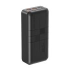 Зовнішній акумулятор XO PR189 PD20W+QC22.5W 30000mAh Black