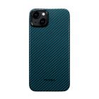 Чохол Pitaka iPhone 15 Case with MagSafe Black/Blue (KI1508)