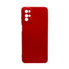 Чохол Original Soft Touch Case for Motorola G22 Red with Camera Lens
