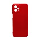 Чохол Original Soft Touch Case for Motorola G13 Red with Camera Lens