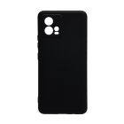 Чохол Original Soft Touch Case for Motorola G72 Black with Camera Lens