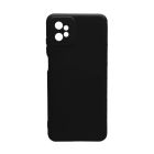 Чехол Original Soft Touch Case for Motorola G32 Black with Camera Lens