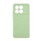 Чехол Original Soft Touch Case for Xiaomi Poco X6 Pro 5G Pistachio with Camera Lens