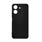 Чехол Original Soft Touch Case for Xiaomi Redmi 13C/Poco C65 Black with Camera Lens