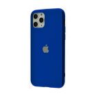 Чехол накладка Glass TPU Case для iPhone 11 Pro Blue