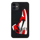 Чехол накладка Goddess Case для iPhone 11  AirJordan Black/Red