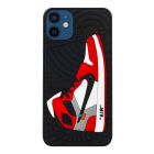 Чохол Goddess Case для iPhone 12/12 Pro AirJordan Black/Red