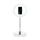 Набор для блогеров 2 в 1 кольцевая лампа Usams US-ZB120 Stretchable Selfie Ring Light White