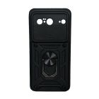 Чохол Armor Camshield Case для Google Pixel 8 with Ring Black