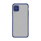 Чехол накладка Goospery Case для Samsung A12-2021/A125/M12-2021 Dark Blue with Camera Lens
