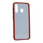 Чехол накладка Goospery Case для Samsung A20-2019/A205/A30-2019/A305 Clear/Red/Black