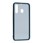 Чехол накладка Goospery Case для Samsung A20-2019/A205/A30-2019/A305 Clear/Sea Wave/Orange