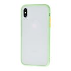 Чехол накладка Goospery Case для iPhone X/XS Green