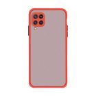 Чехол накладка Goospery Case для Samsung A12-2021/A125/M12-2021 Red with Camera Lens