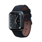 Ремешок Njord Salmon Leather Strap Dark Grey для Apple Watch 41mm/40mm (SL14110)