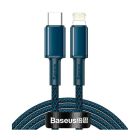 Кабель Baseus High Density Braided Type-C to Lightning PD 20W 1m Blue (CATLGD-03)