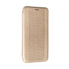 Чехол книжка Kira Slim Shell для Infinix Hot 40/Hot 40 Pro Gold Perforation NEW