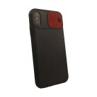 Чехол накладка Camshield TPU для iPhone XS Max Black/Red