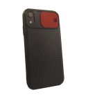 Чехол накладка Camshield TPU для iPhone XR Black/Red