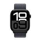 Смарт-годинник Apple Watch Series 10 46mm Jet Black with Ink Sport Loop (MWWR3)