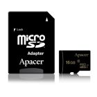 Карта пам'яті Apacer 16 GB microSDHC Class 10 UHS-I + SD adapter AP16GMCSH10U1-R