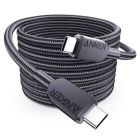Кабель Anker Powerline 310 USB Type-C to USB Type-C 0.9m 240W Nylon Black (A81D5H11)
