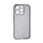 Чохол Silicon Shiny Case iPhone 13 Pro Glitter Clear/Black