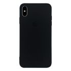 Чехол Leather Case для iPhone XS Max Black