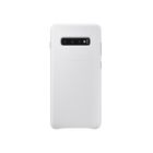 Чохол накладка Samsung G975 Galaxy S10 Plus Leather Cover White (EF-VG975LWEG)