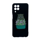 Чохол Wave Cute Case для Samsung M33-2022/M336 Black Cat is a Mood with Camera Lens
