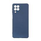 Чехол Original Soft Touch Case for Samsung M33-2022/M336 Dark Blue with Camera Lens