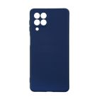 Чехол Original Soft Touch Case for Samsung M33-2022/M336 Midnight Blue with Camera Lens