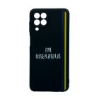 Чехол Wave We are Ukraine Case Samsung M53-2022/M536 Black I`m Ukrainian with Camera Lens