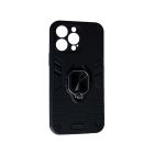 Чехол Armor Antishok Case для iPhone 14 Pro with Ring Black with Camera Lens