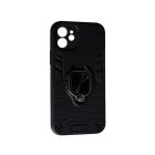 Чохол Armor Antishok Case для iPhone 12 Pro with Ring Black with Camera Lens