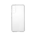 Чохол Original Silicon Case Samsung S21 FE/G990 Clear with Camera Lens