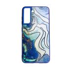 Чехол Marble UV Case для Samsung S21 FE/G990 Green