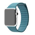Ремешок для Apple Watch 42mm/44mm Magnetic Leather Loop Lake Blue