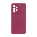 Чохол Original Soft Touch Case for Samsung A53-2022/A536 Marsala with Camera Lens