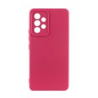 Чохол Original Soft Touch Case for Samsung A73-2022/A736 Marsala with Camera Lens