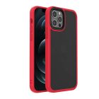 Чехол накладка Mate Plus Metal Buttons Case для iPhone 13 Pro Red