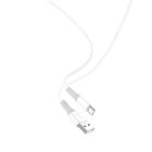 Кабель XO NB225 Micro USB 1m 2.4A Silicone White