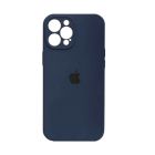 Чохол Soft Touch для Apple iPhone 13 Pro Midnight Blue with Camera Lens Protection Square