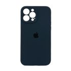 Чохол Soft Touch для Apple iPhone 13 Pro Max Midnight Blue with Camera Lens Protection