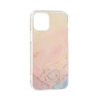 Чехол накладка Chameleon Marble Case для iPhone 13/14 Milk