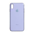 Чехол накладка Molan Soft Glass для iPhone XS Max Glicine