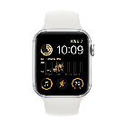 Смарт-годинник Apple Watch Series SE 2 44mm Silver/White (MNK23) українська версія